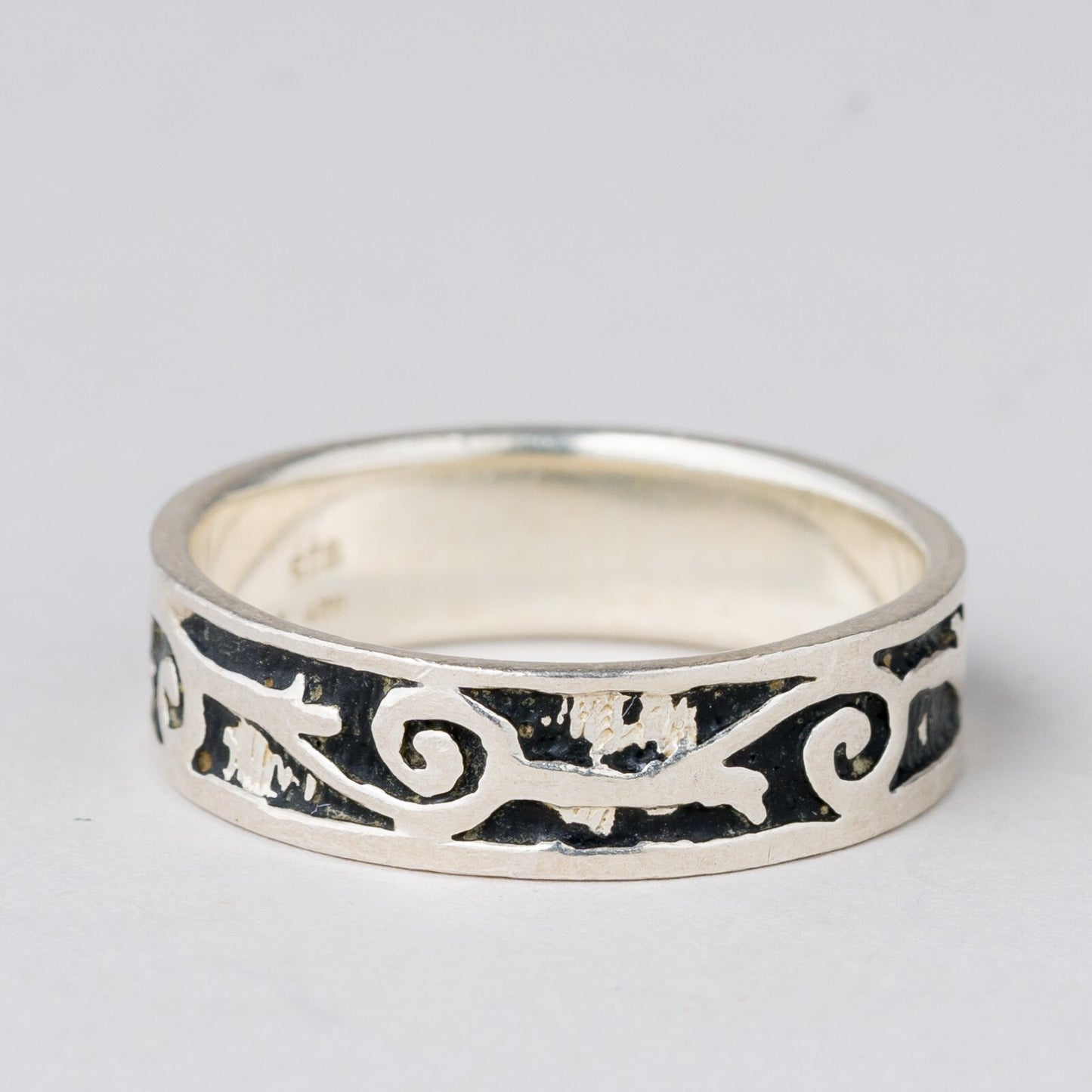 Ring 4,31 g 925er Silber Größe 62 (19,7 mm Ø)2