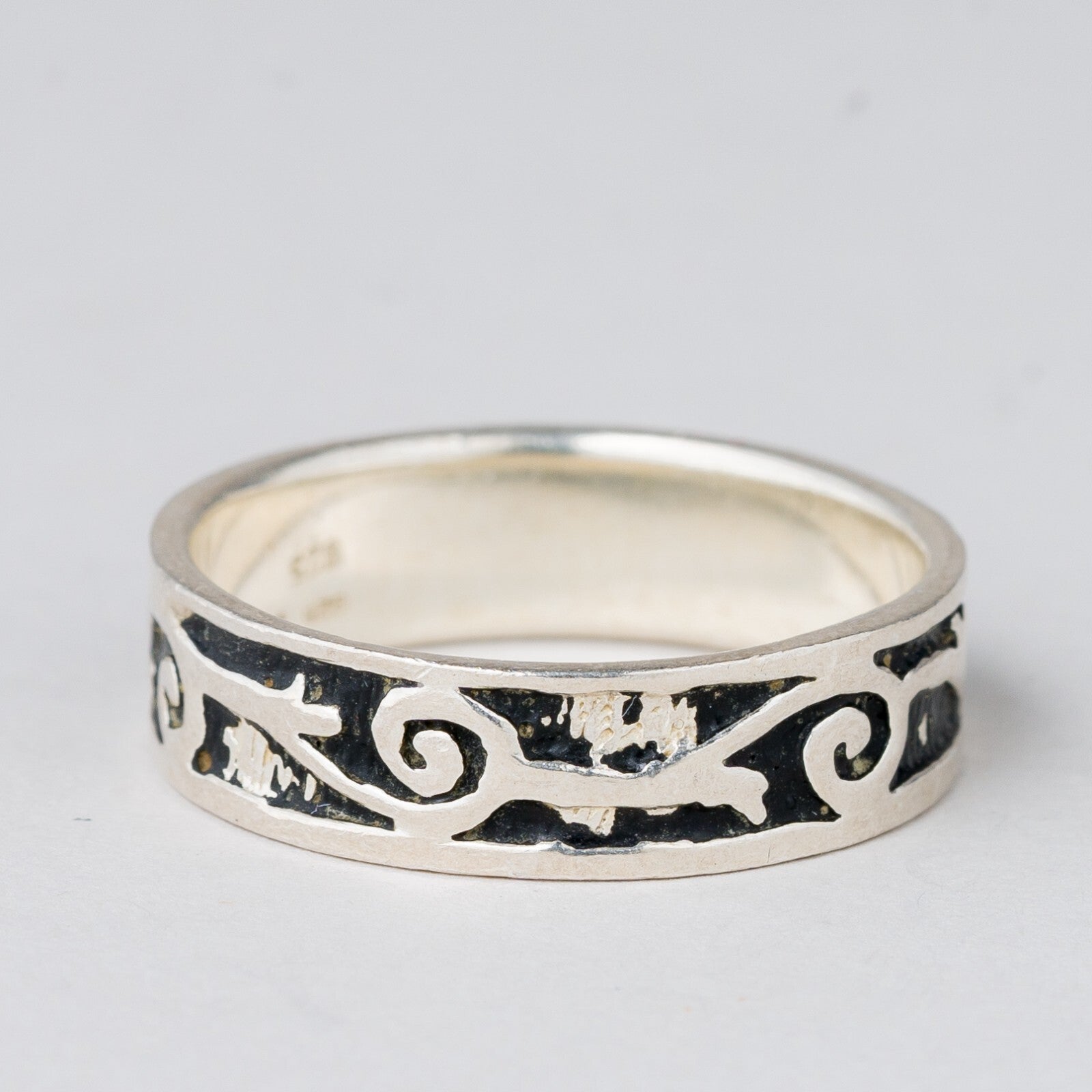 Ring 4,31 g 925er Silber Größe 62 (19,7 mm Ø)2