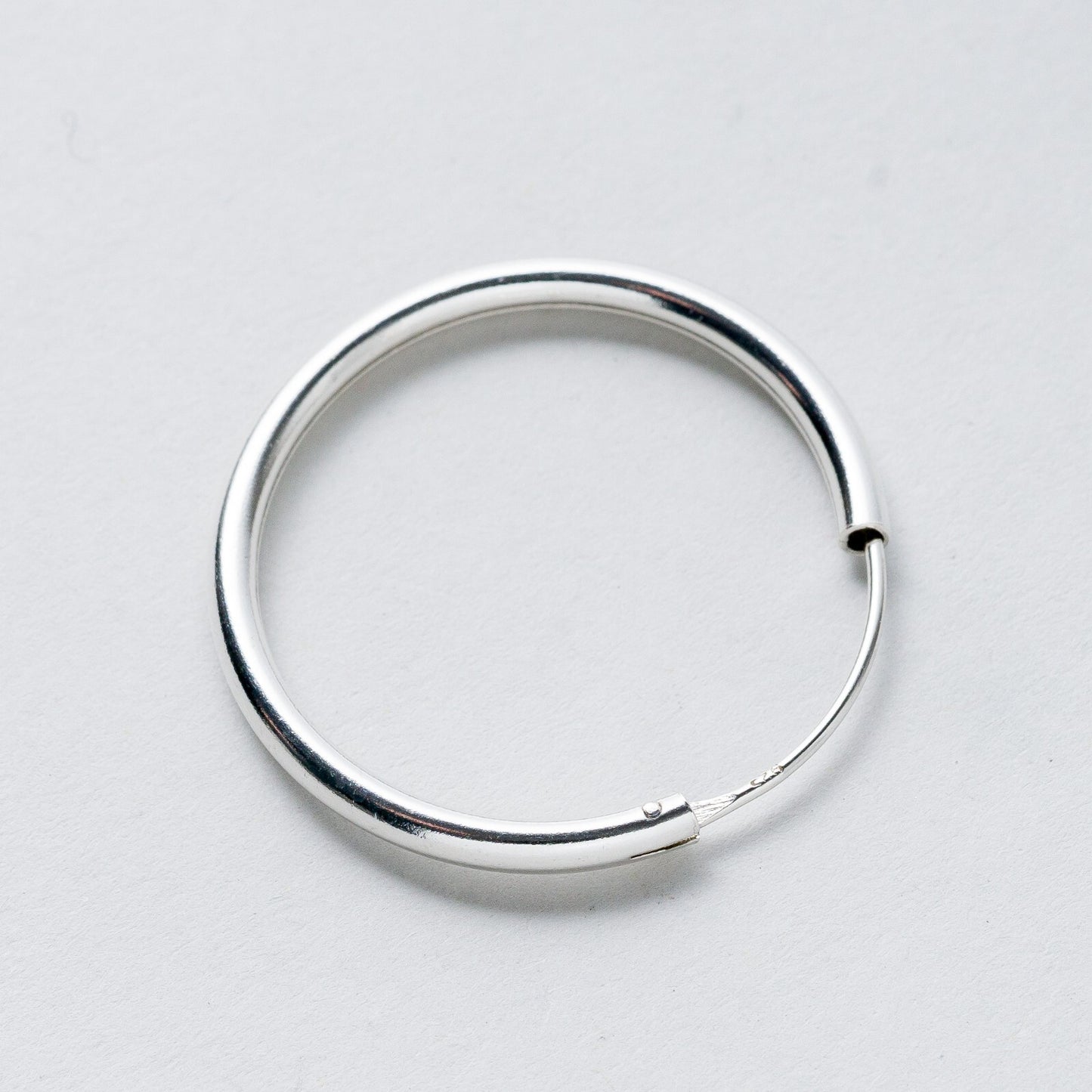 Einzelner Ohrring Creole Silber 925 1,78 g4