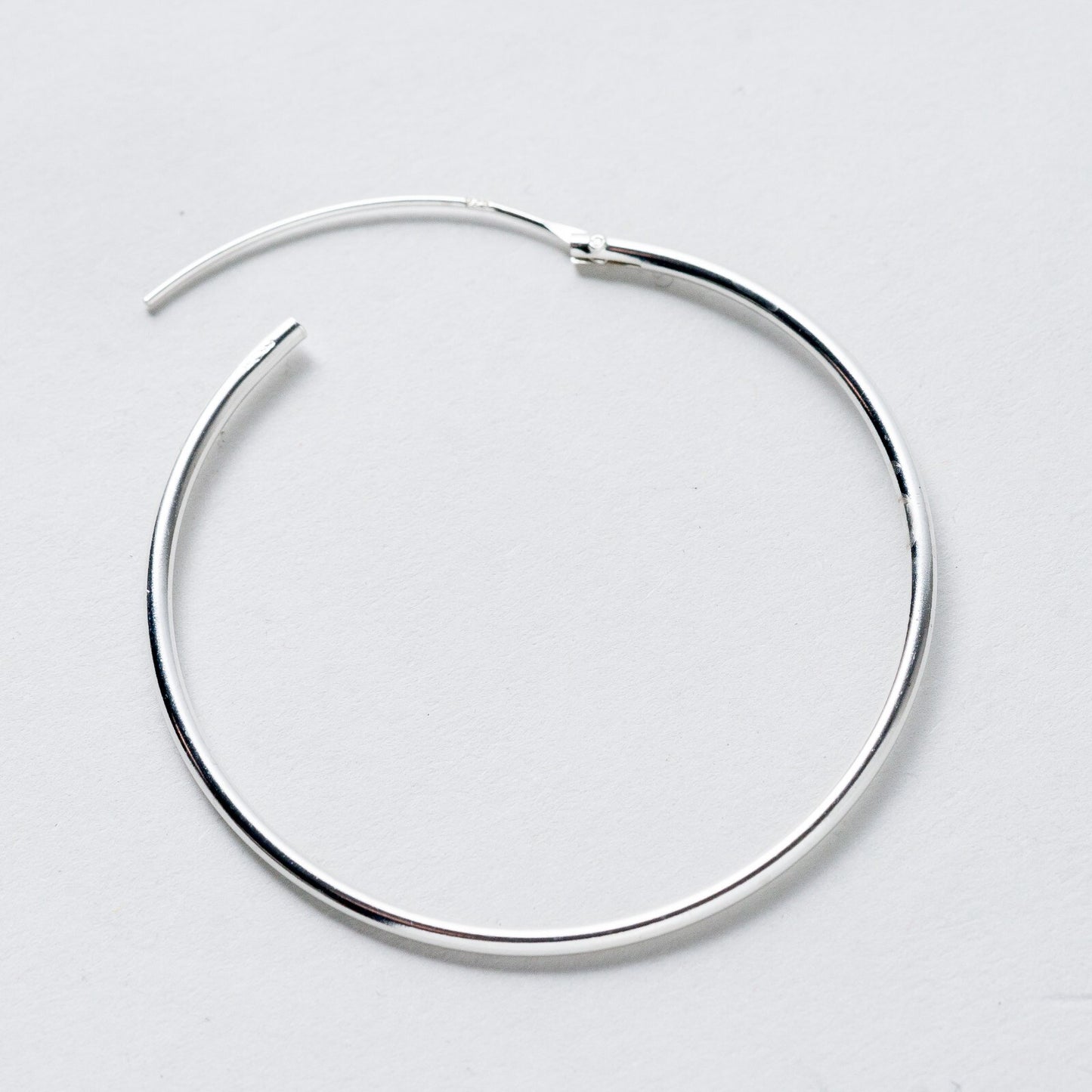 Einzelner Ohrring Creole Silber 925 1,15 g4
