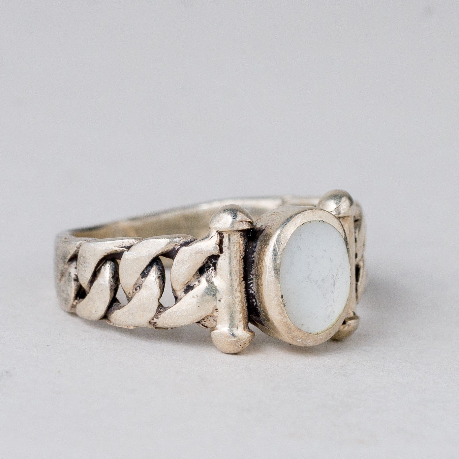 Ring Opal 3,79 g 925er Silber Größe 52 (16,5 mm Ø)1