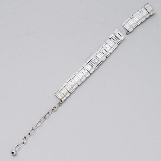 Silber Armband 835 16,5 cm 7,63 g0