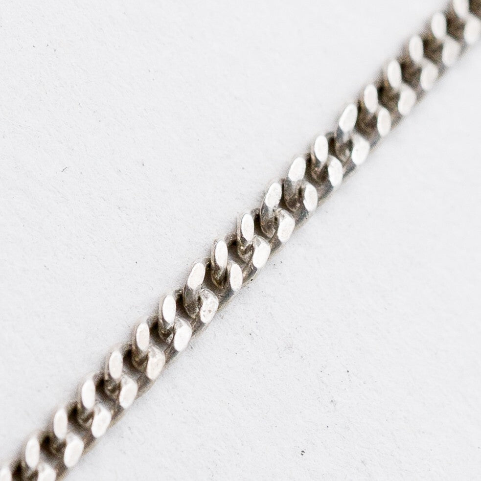Silber Halskette 925 Panzerkette 2 mm 44 cm 4,94 g1