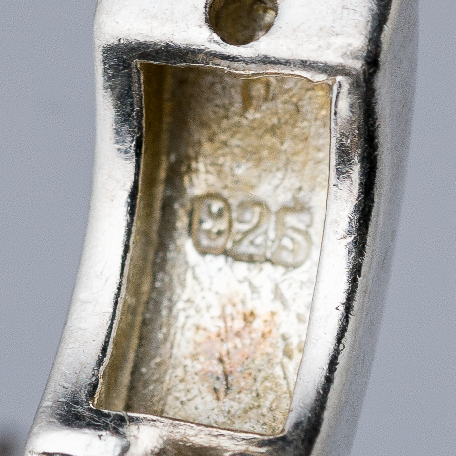 Einzelner Ohrring Huggie 925er Silber 3,94 g6