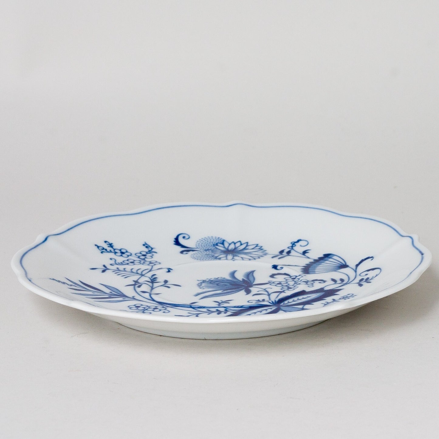 1 x Porzellan Bavaria Untertasse Suppe Zwiebelmuster unbeschädigt6