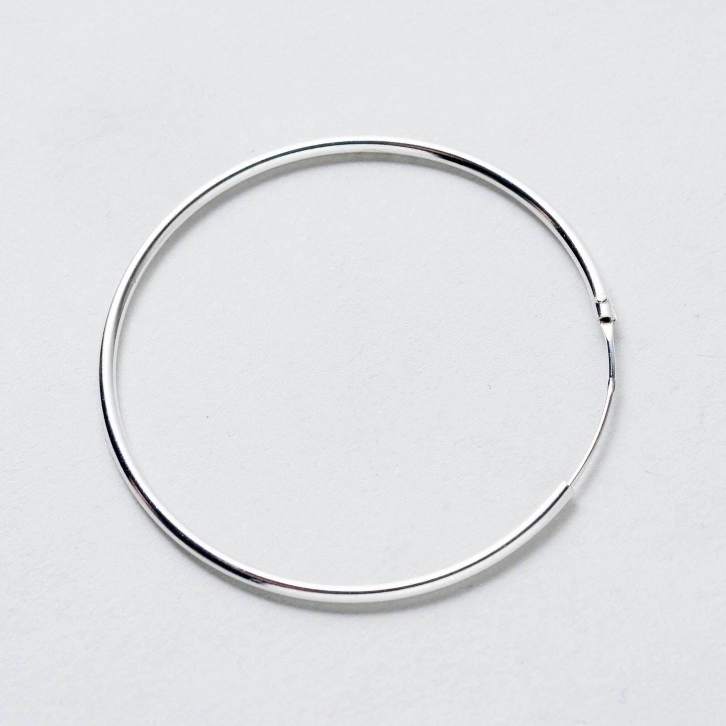 Einzelner Ohrring Creole Silber 925 1,15 g1