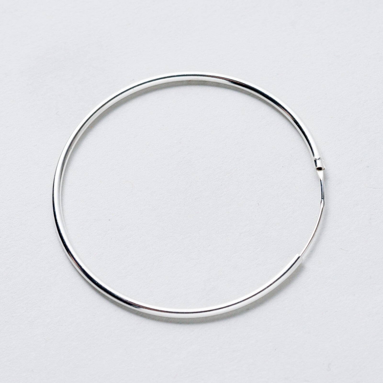 Einzelner Ohrring Creole Silber 925 1,15 g1
