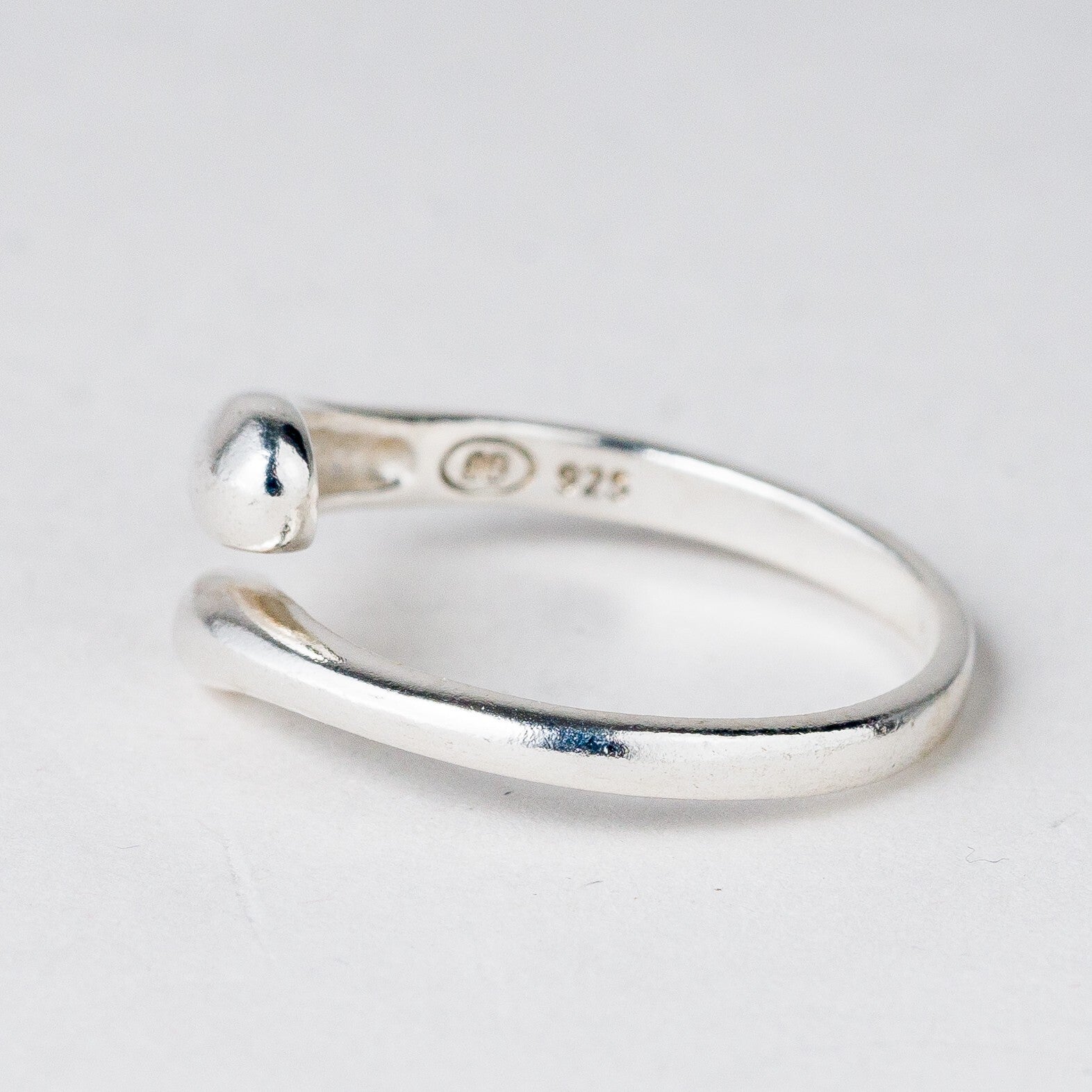 Silber Ring 925 Größe flexibel ca. 62 3,06 g1
