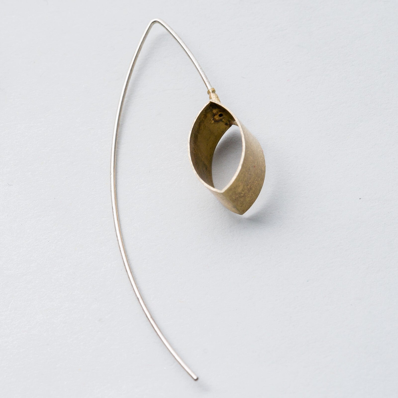Einzelner Ohrring Hängeohrring Silber 925 2,2 g0