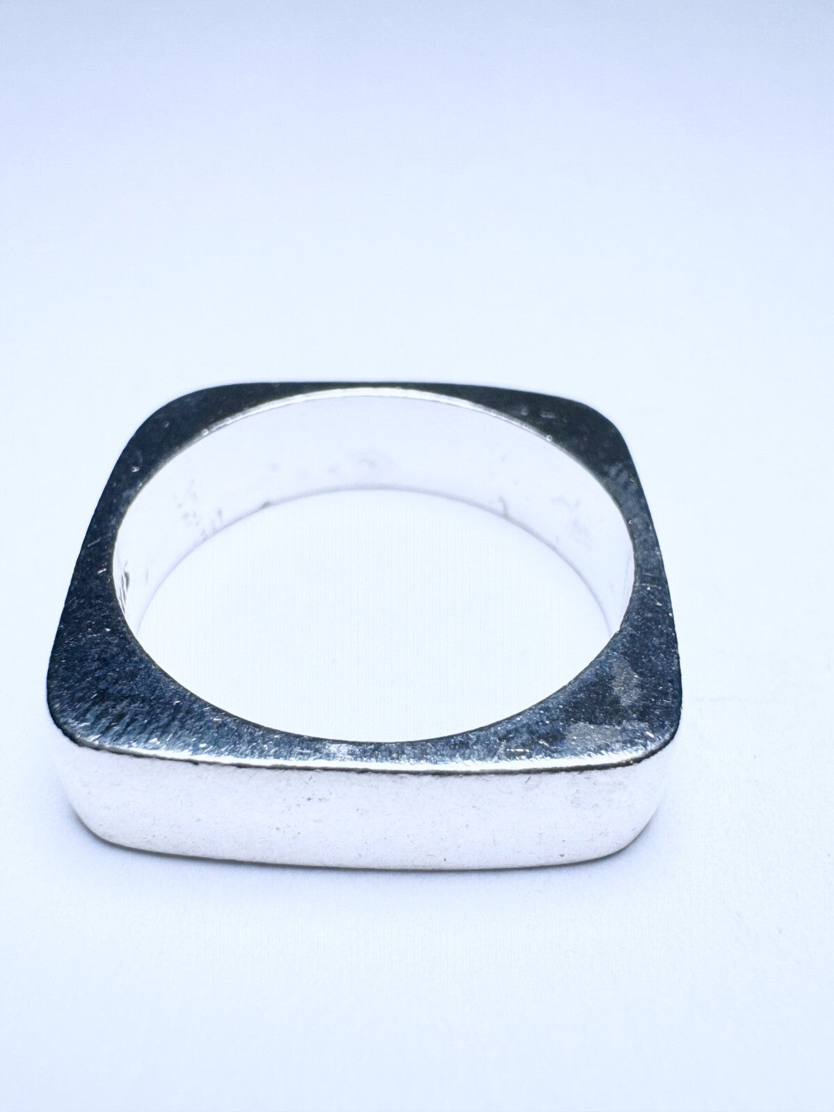 Ring 925er Silber Größe 59 mit runden Ecken 8,75g4