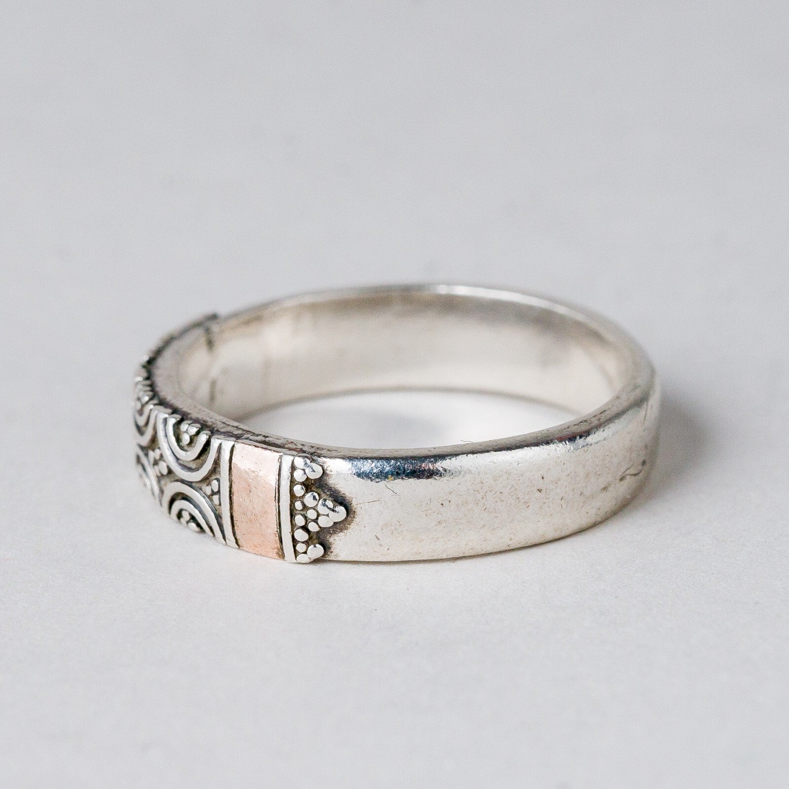 Silber Ring 925 Größe 54 (17,2 mm Ø) 3,75 g1