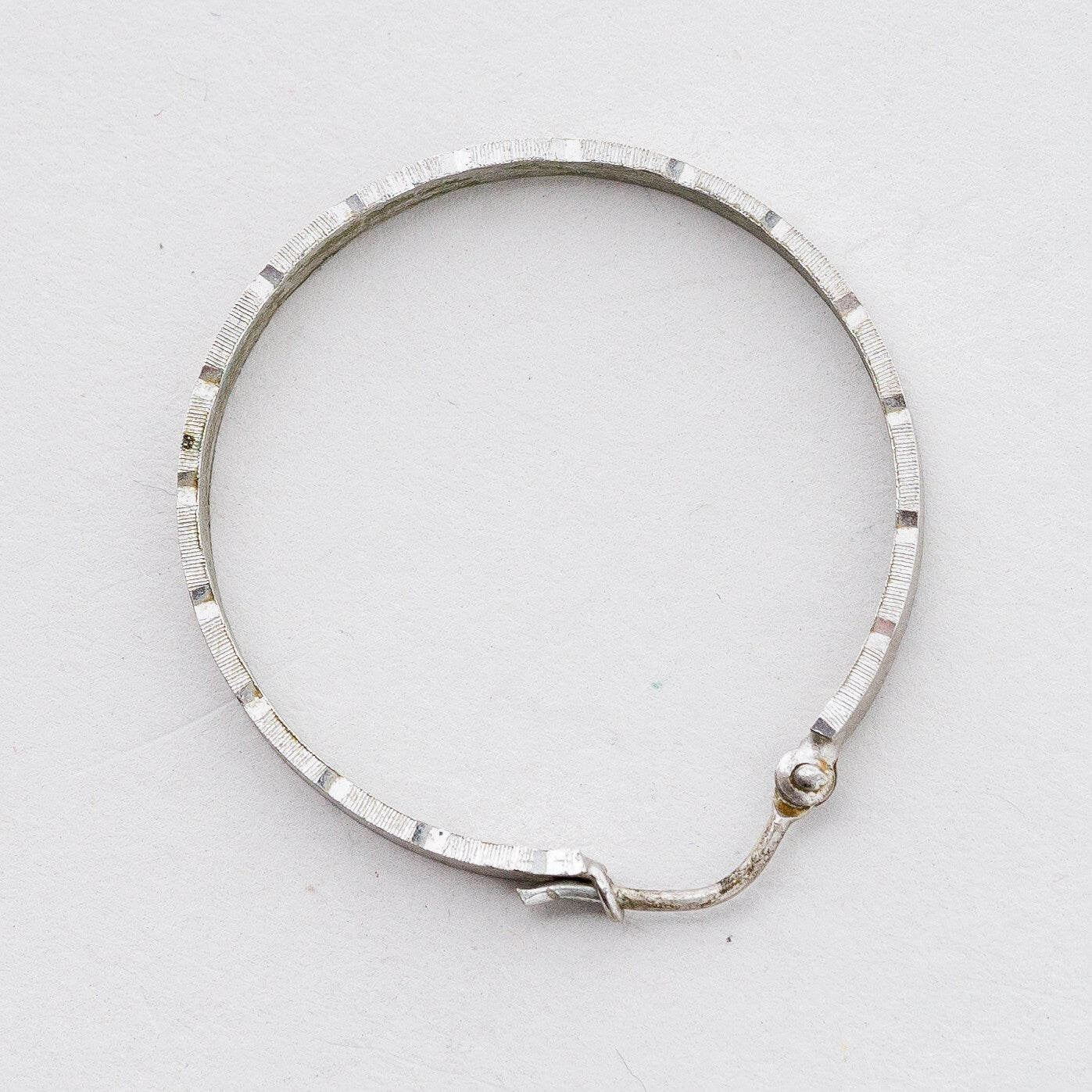 Einzelner Ohrring Creole 835 Silber 2,01 g1