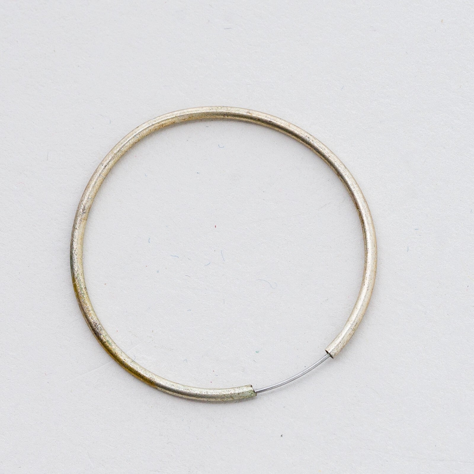 Einzelner Ohrring Creole Silber 0,8 g4