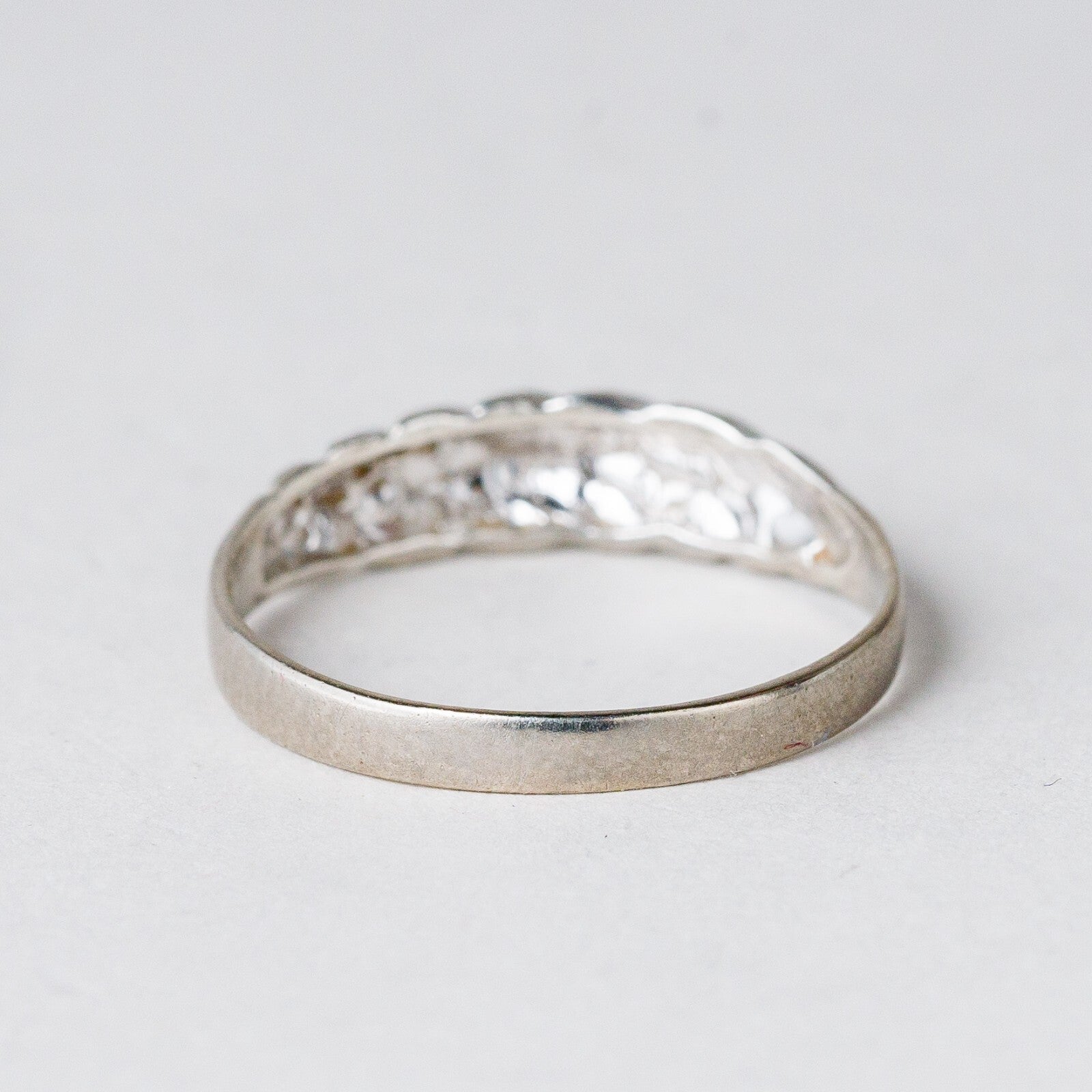 Silber Ring 925 Größe 58 (18,4 mm Ø) 1,51 g3