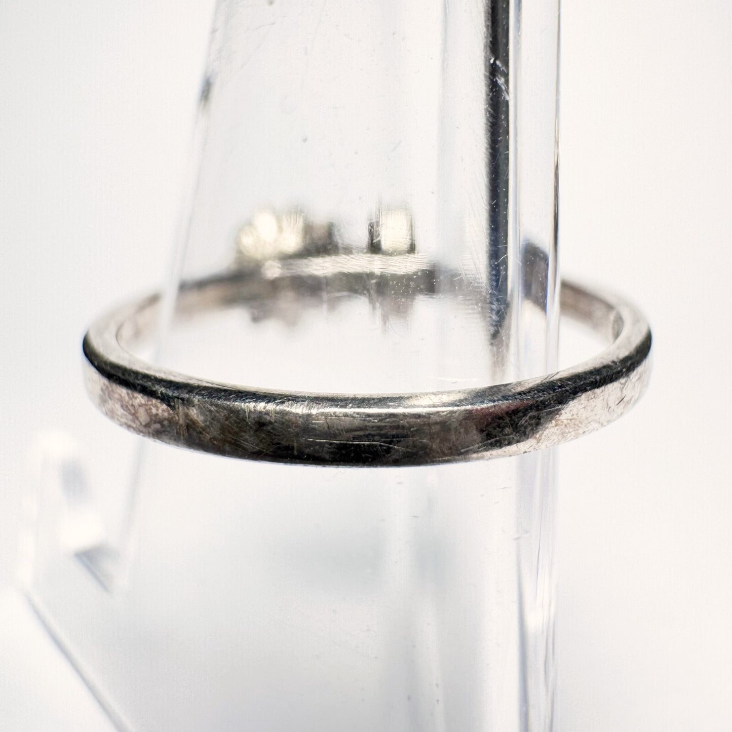 Ring 925er Silber (gestempelt) Größe 56 mit Perle 2,16g4
