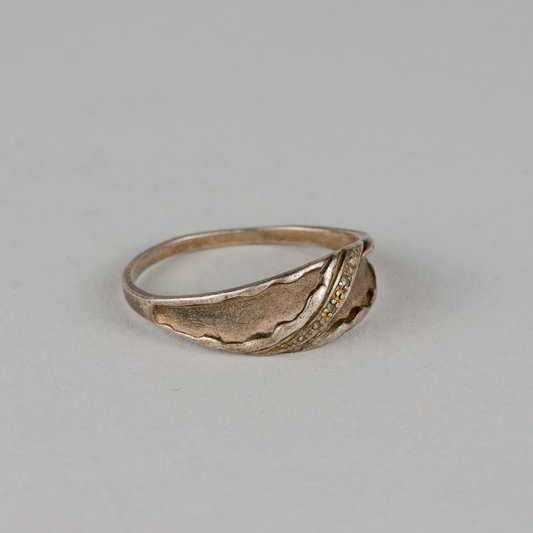 Silberring 925er Silber 2g Mit Gravur Größe 56 (17,8 mm Ø)0