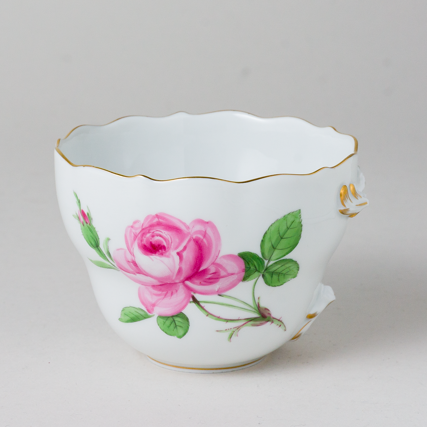 Meissen Kaffeetasse Rote Rose 2. Wahl0