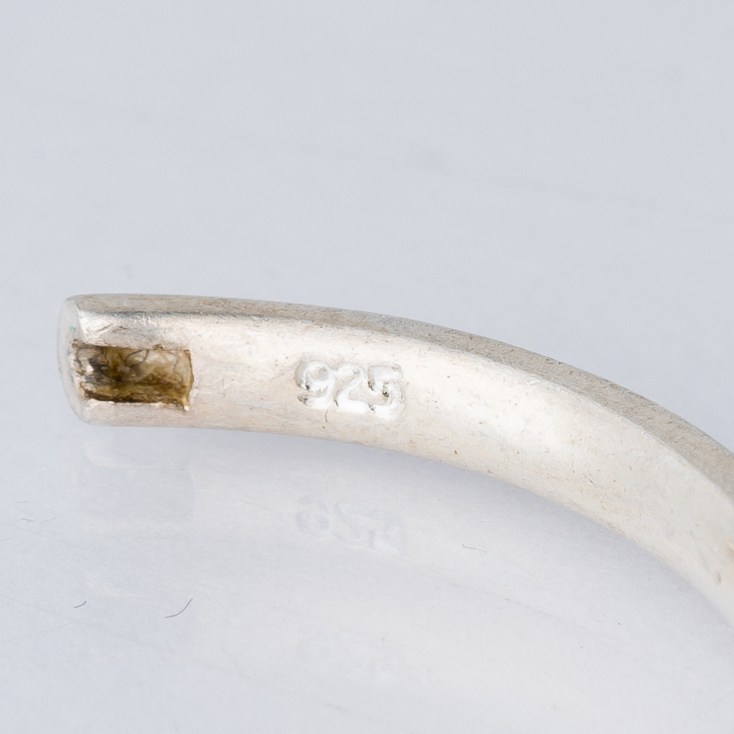 Einzelner Ohrring Creole Esprit 925er Silber 4,4 g5