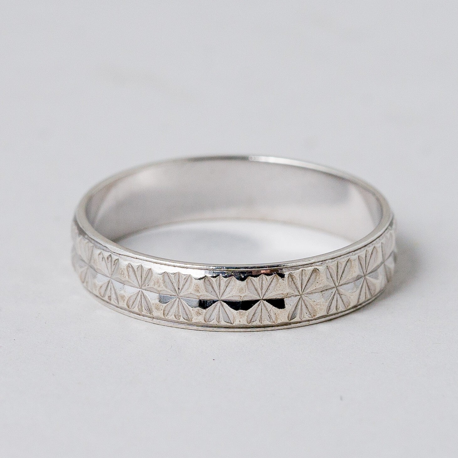 Silber Ring 925 Größe 64 (20,3 mm Ø) 2,93 g2