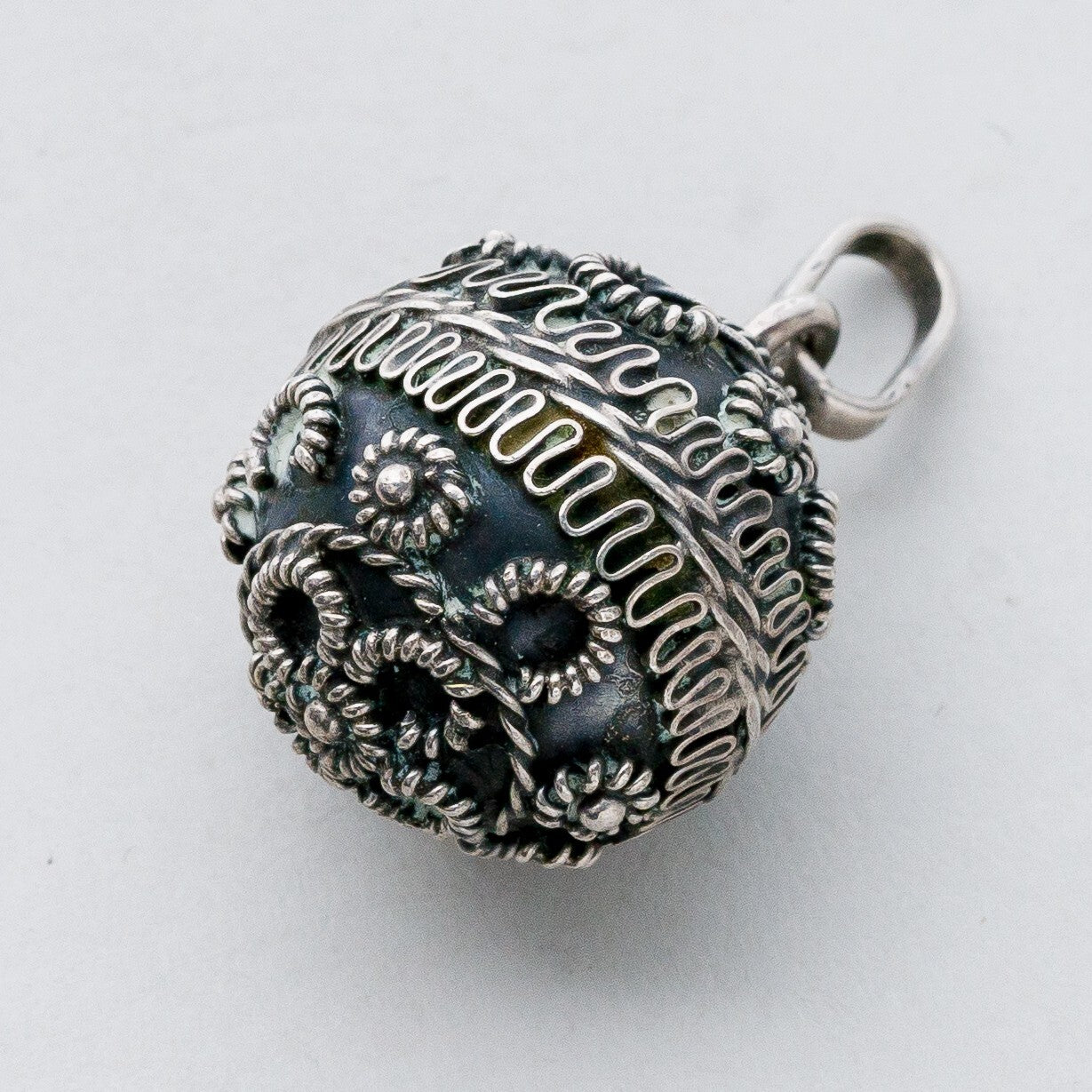 Silber Anhänger Kettenanhänger 925 Kugel 17,08 g1