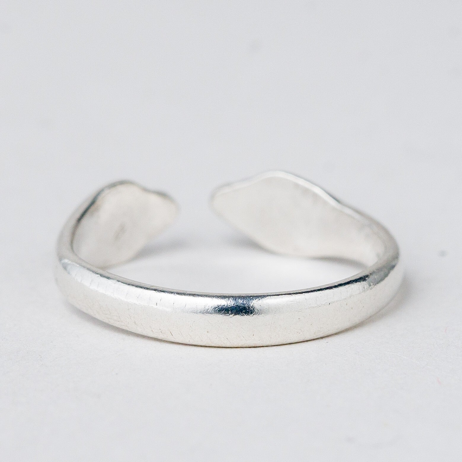 Silber Ring Schlangen Größe flexibel ca. 52 2,07 g2