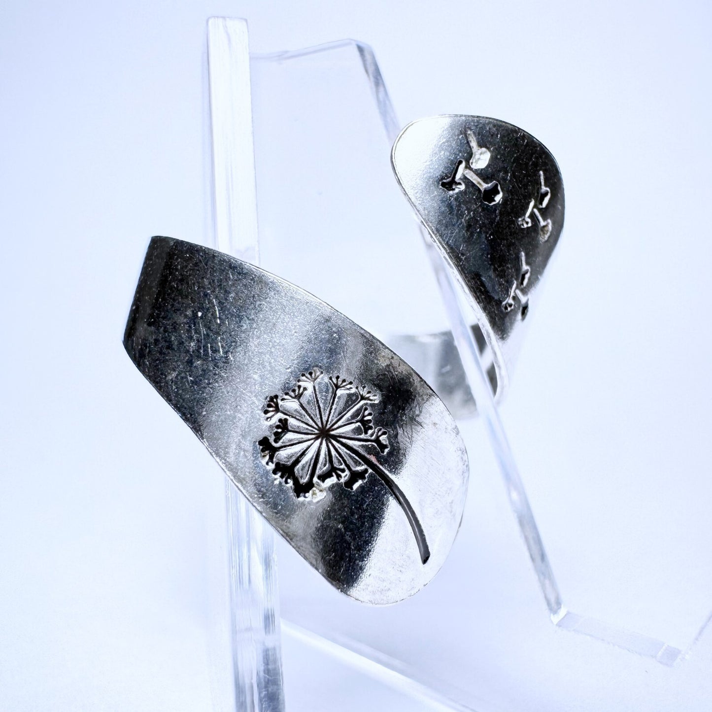 Ring 925er Silber Größe 57 Gräser Pollenflug 3,21g4