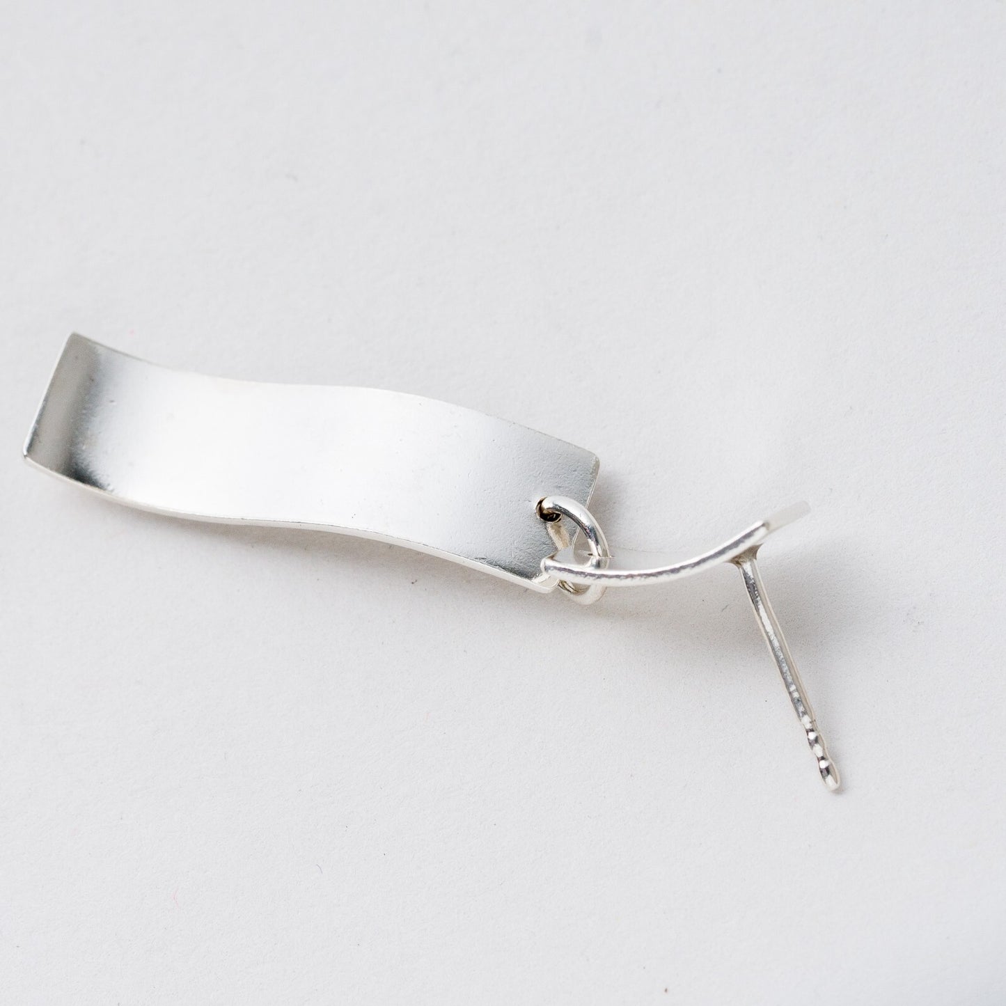 Einzelner Ohrring Hängeohrring 925 Silber 2,84 g1