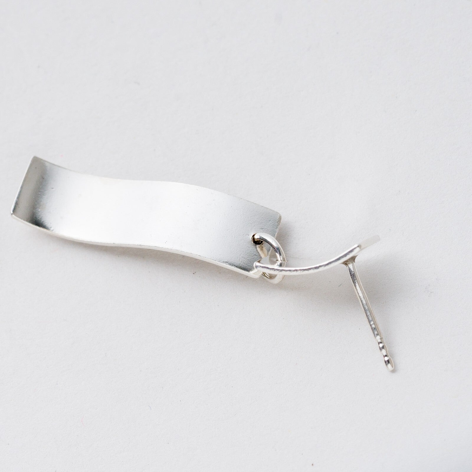 Einzelner Ohrring Hängeohrring 925 Silber 2,84 g1