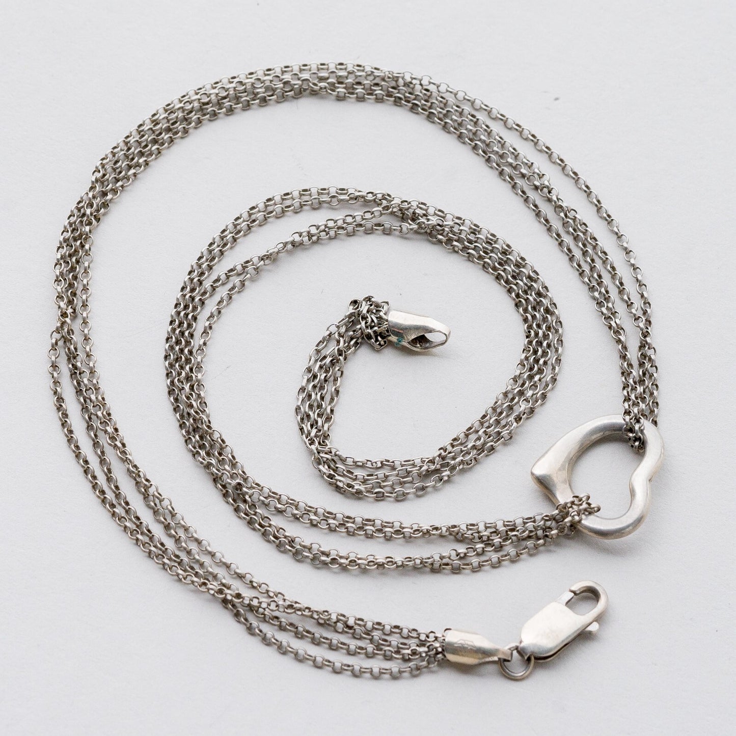Silber Halskette Ankerkette 925 Silber 4 x 1,5 mm 45 cm 10,51 g6