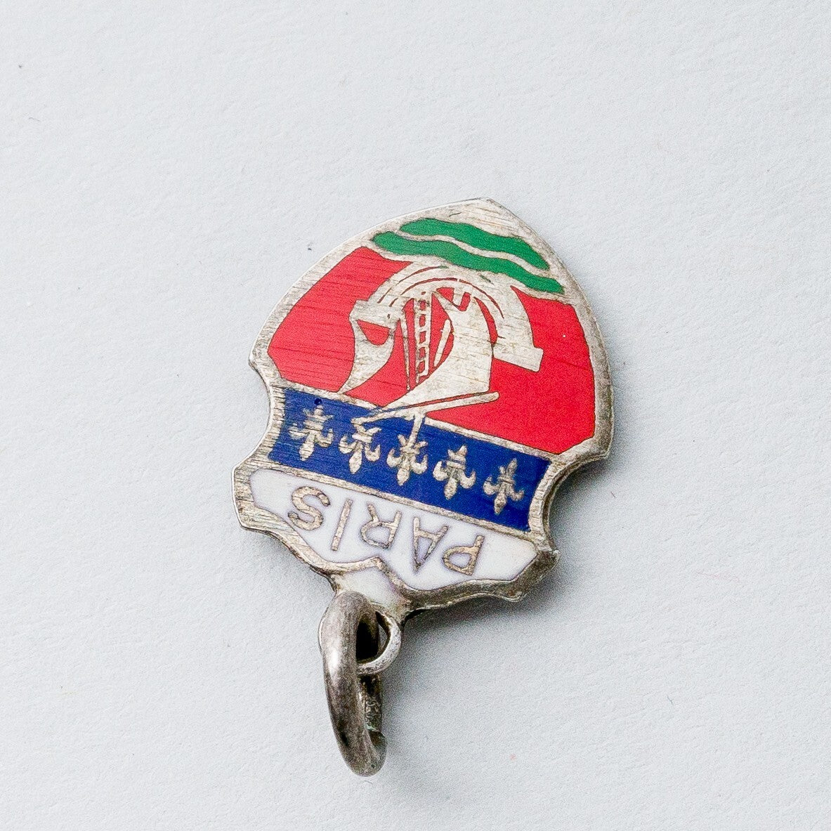 Silber Anhänger Souveniranhänger 800 Paris 1,28 g2