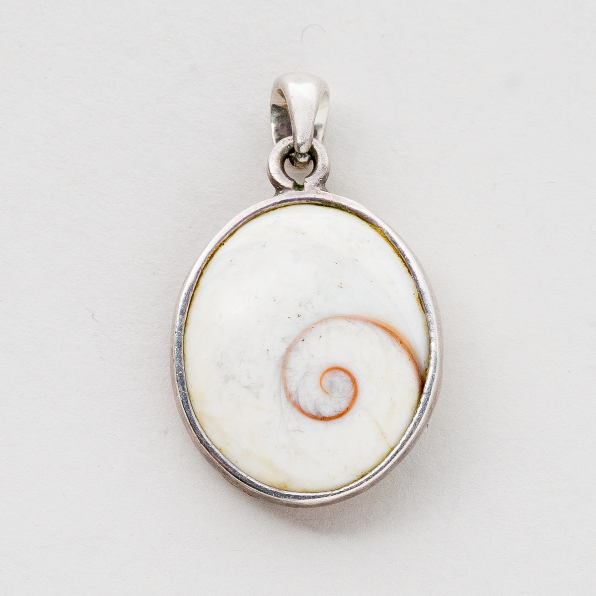 Anhänger Fossil 925er Silber 8,67 g 3,5 cm0