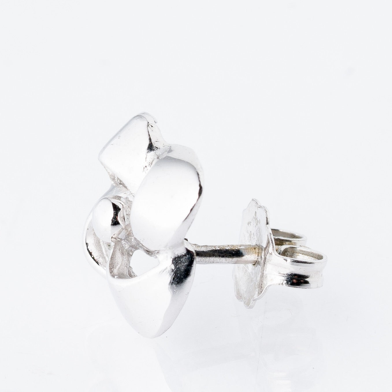 Einzelner Ohrring Ohrstecker 835er Silber 0,93 g3