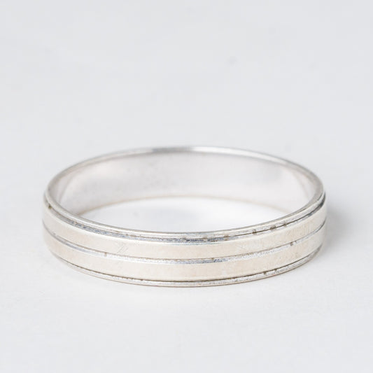 Silber Ring 925 Größe 68 (21,6 mm Ø) 3,1 g0