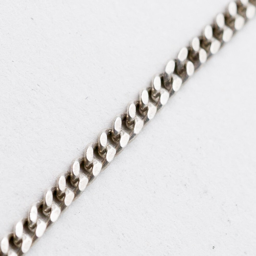 Silber Halskette 925 Panzerkette 2 mm 44 cm 4,94 g3