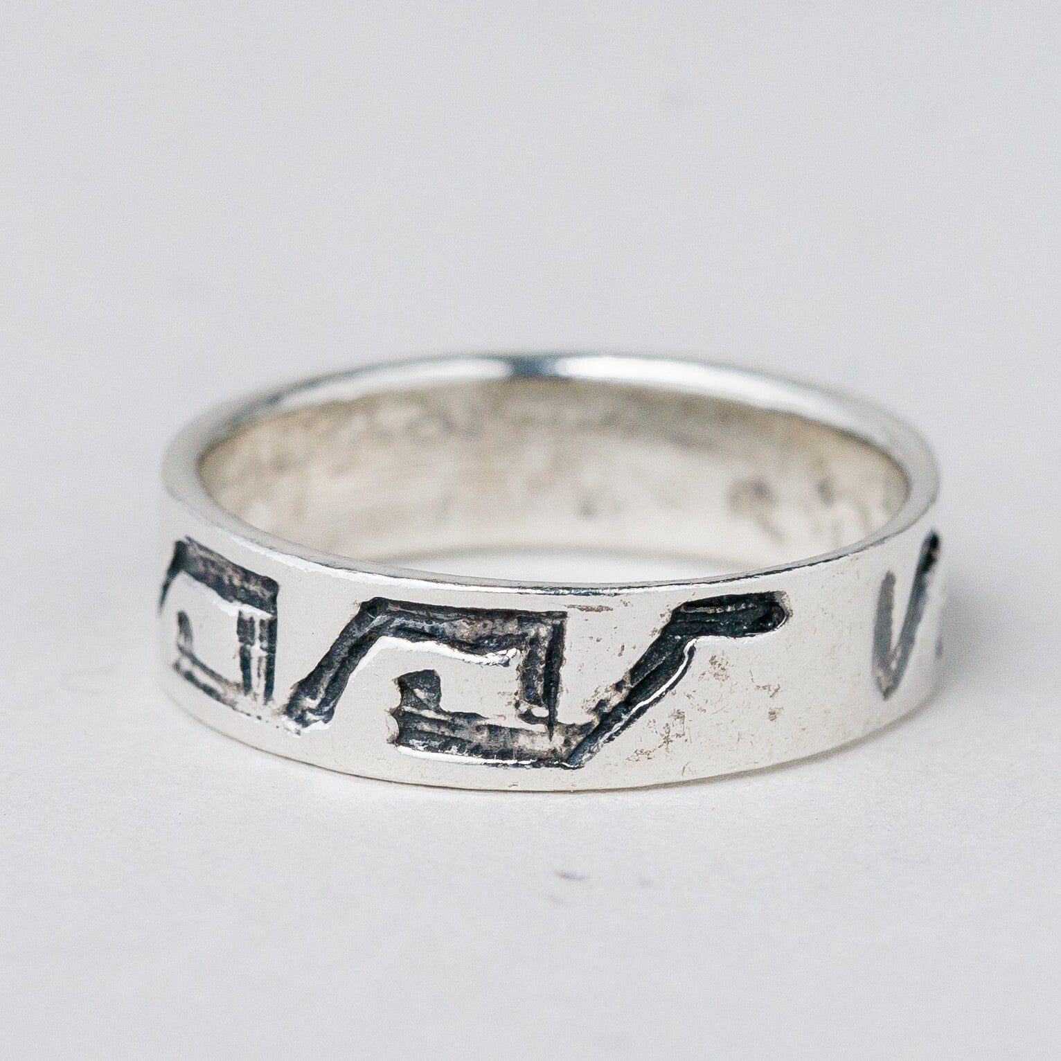 Silber Ring 925 Größe 52 (16,5 mm Ø) 2,48 g2