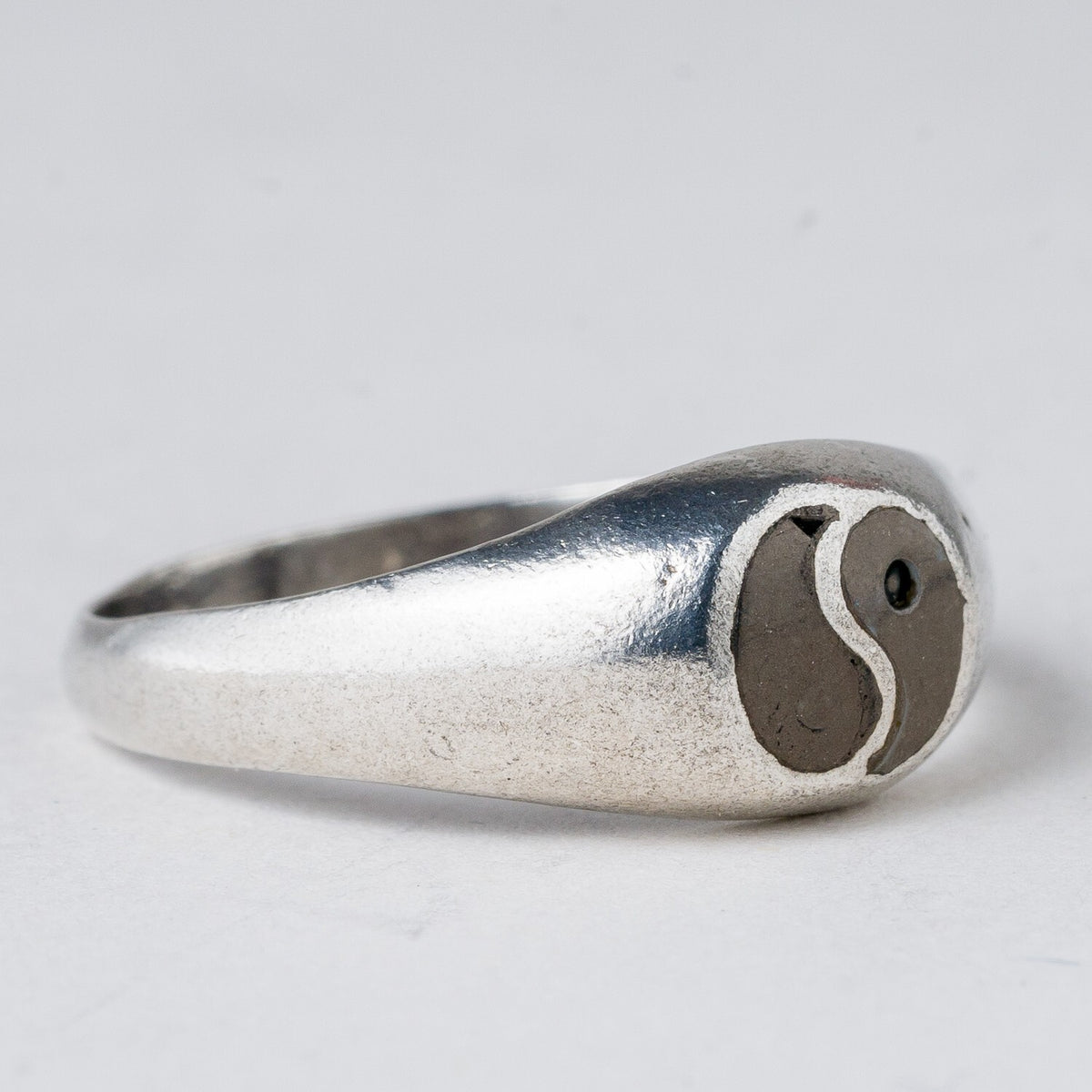Silber Ring Yin Yang Größe 59 (18,8 mm Ø) 3,38 g1