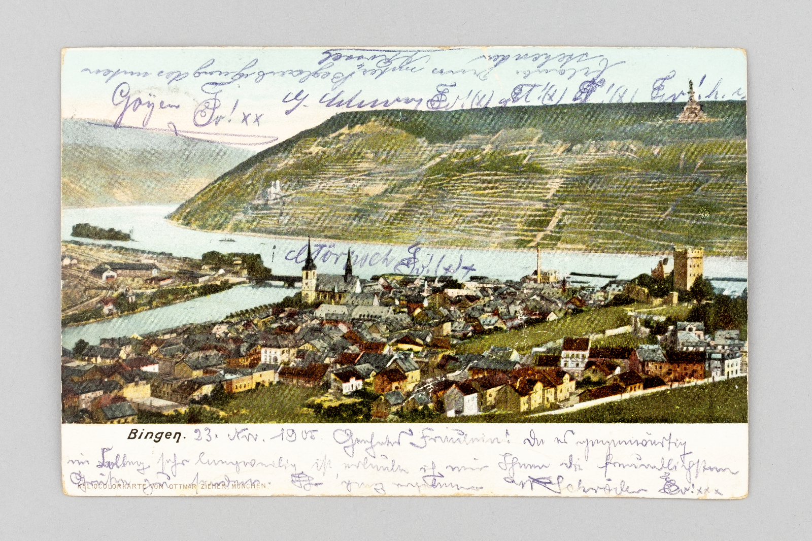 Ansichtskarte Gruss aus Bingen 19050