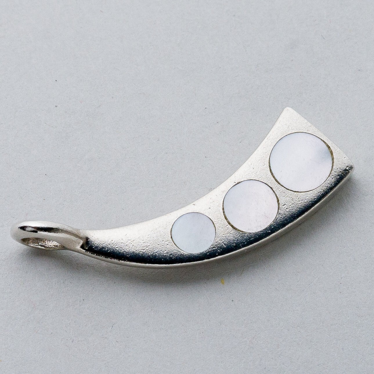 Silber Anhänger Kettenanhänger Perlmutt 4,07 g2