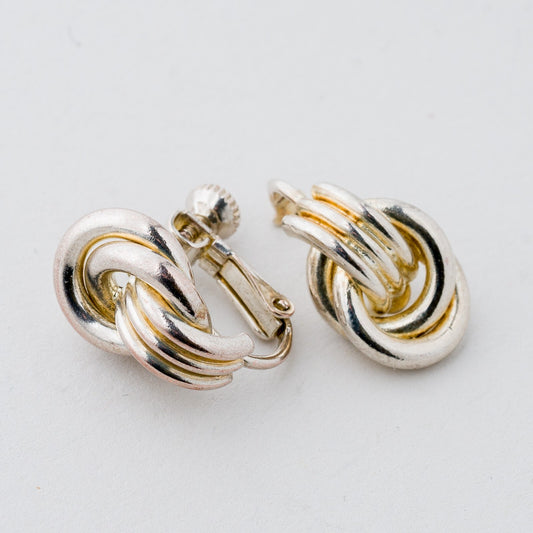 Silber Ohrringe Knoten 8,47 g0