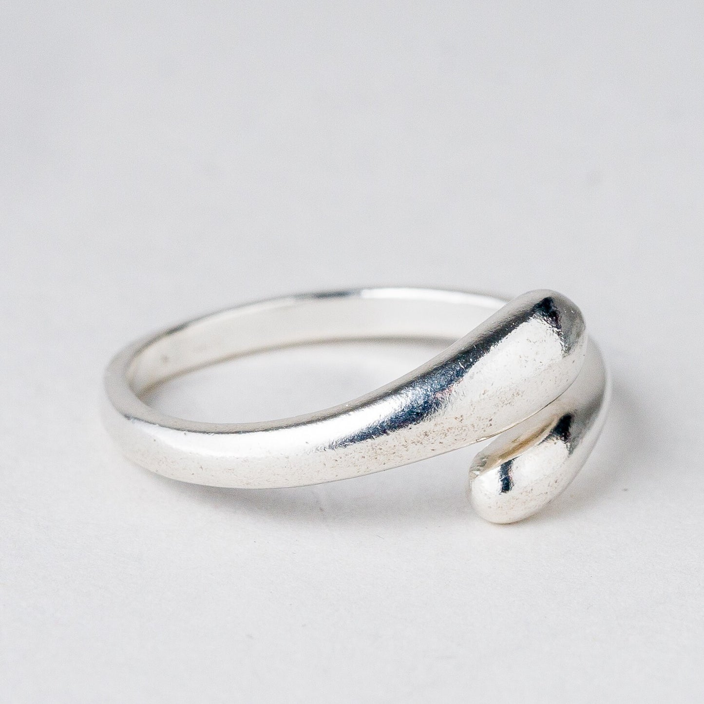 Silber Ring 925 Größe flexibel ca. 62 3,06 g4
