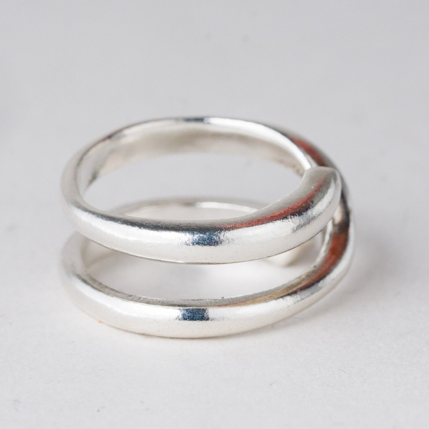 Silber Ring Größe flexibel ca. 57 8,6 g4