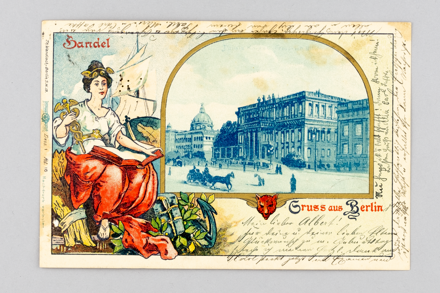Ansichtskarte Gruss aus Berlin 19000