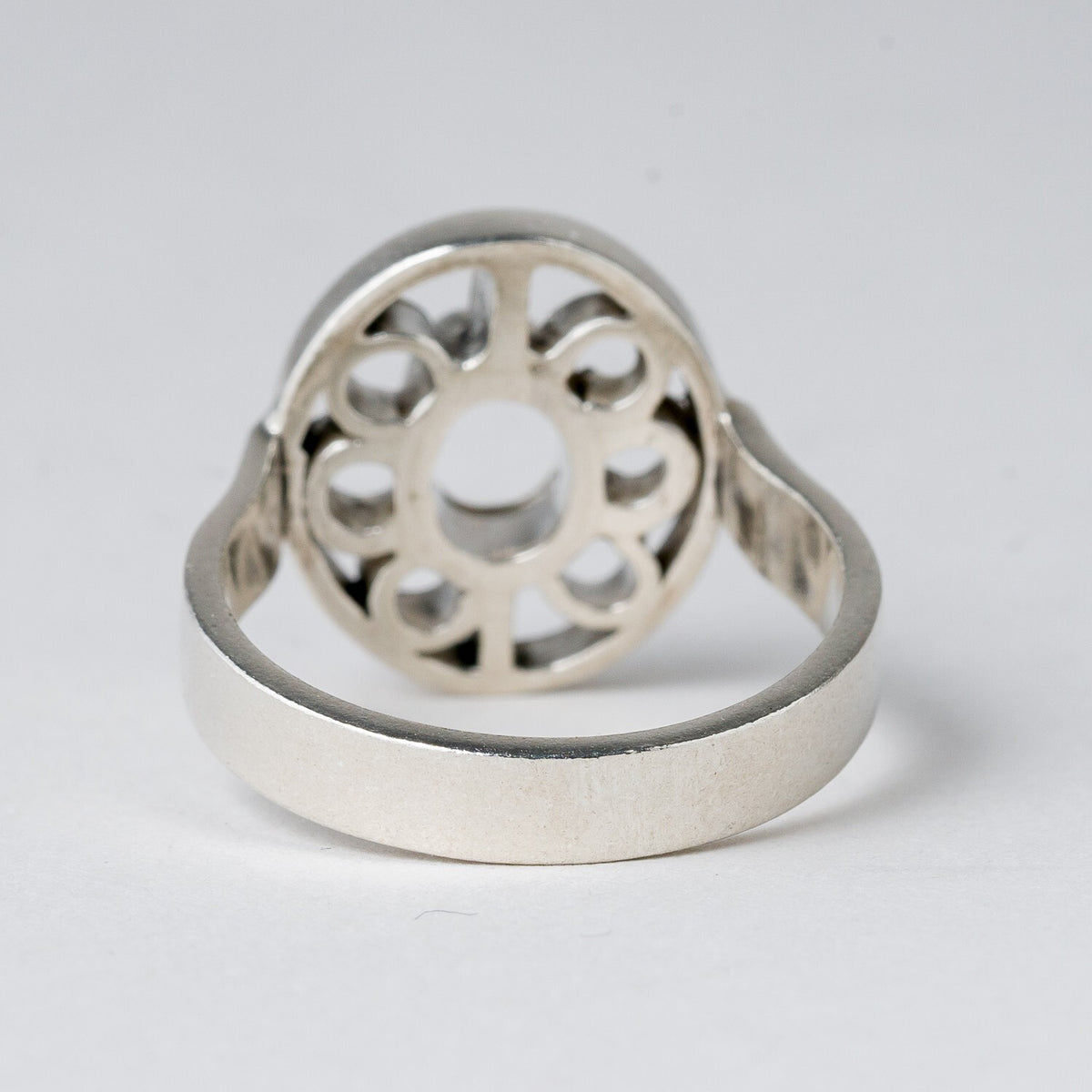 Silber Ring 925 Ohne Stein Größe 58 (18,4 mm Ø) 5,41 g3