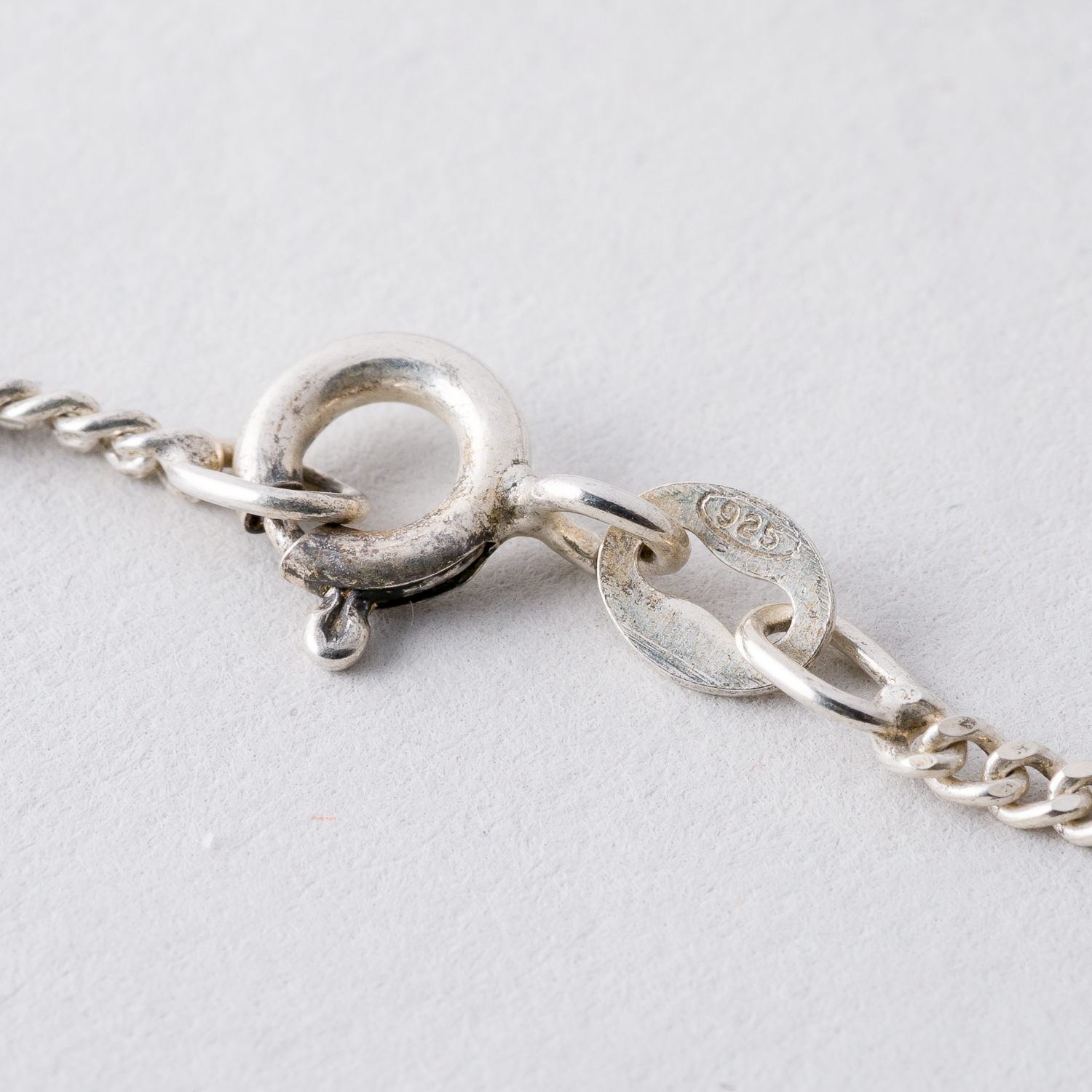 Halskette 2 mm 925er Silber 3,98 g 50 cm1
