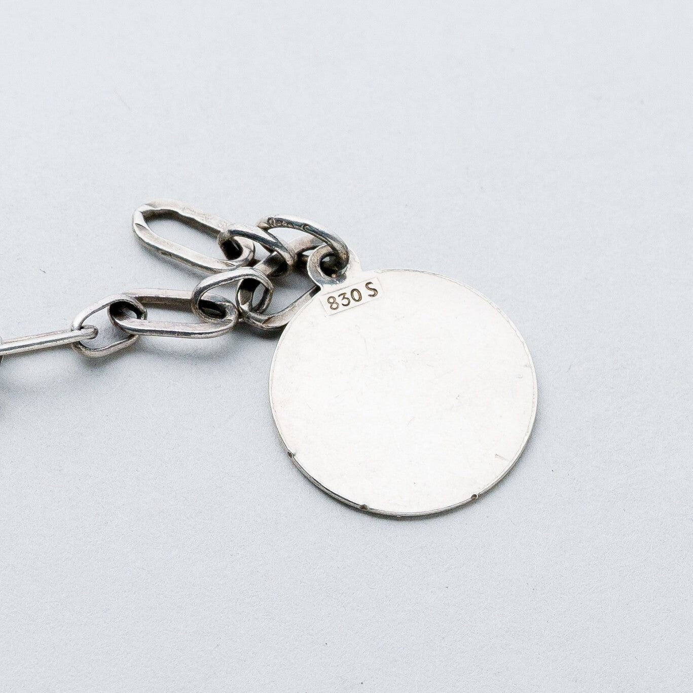 Silber Armband 18 cm 830 Anhänger 3,5 g6