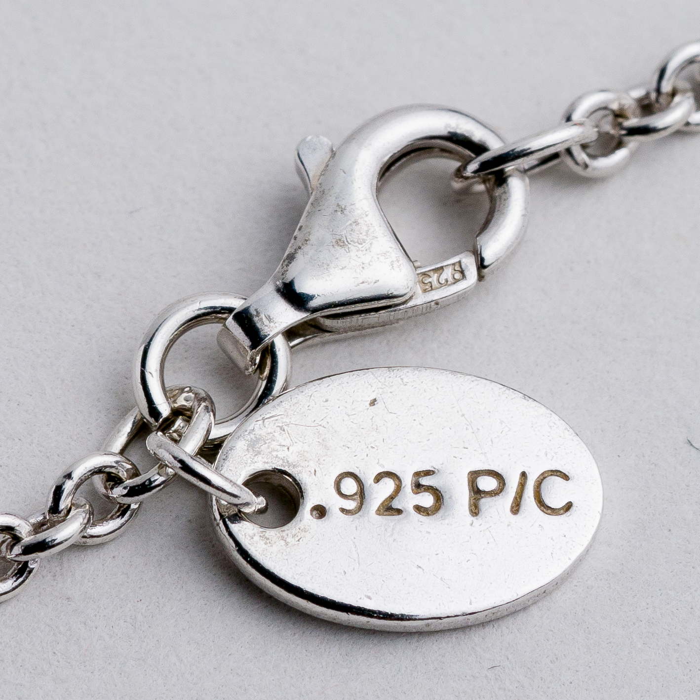 s.Oliver Halskette Ankerkette 2,2 mm 925er Silber 5,74 g 44 cm3