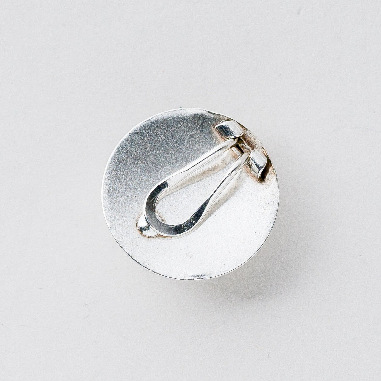 Silber Ohrringe Ohrclips 835 Halbkugel 6,51 g2