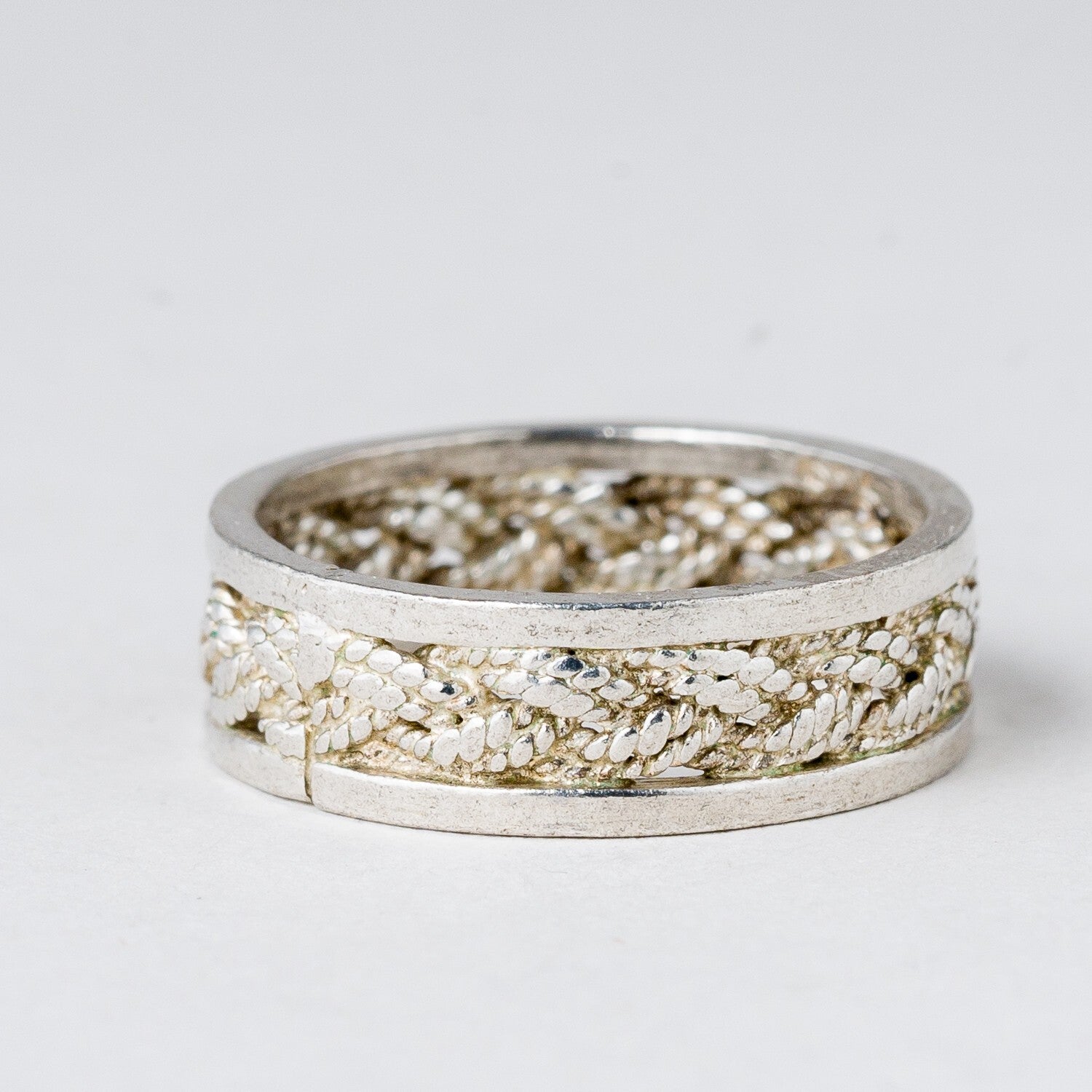 Silber Ring 925 Größe 47 (15,0 mm Ø) 2,32 g3