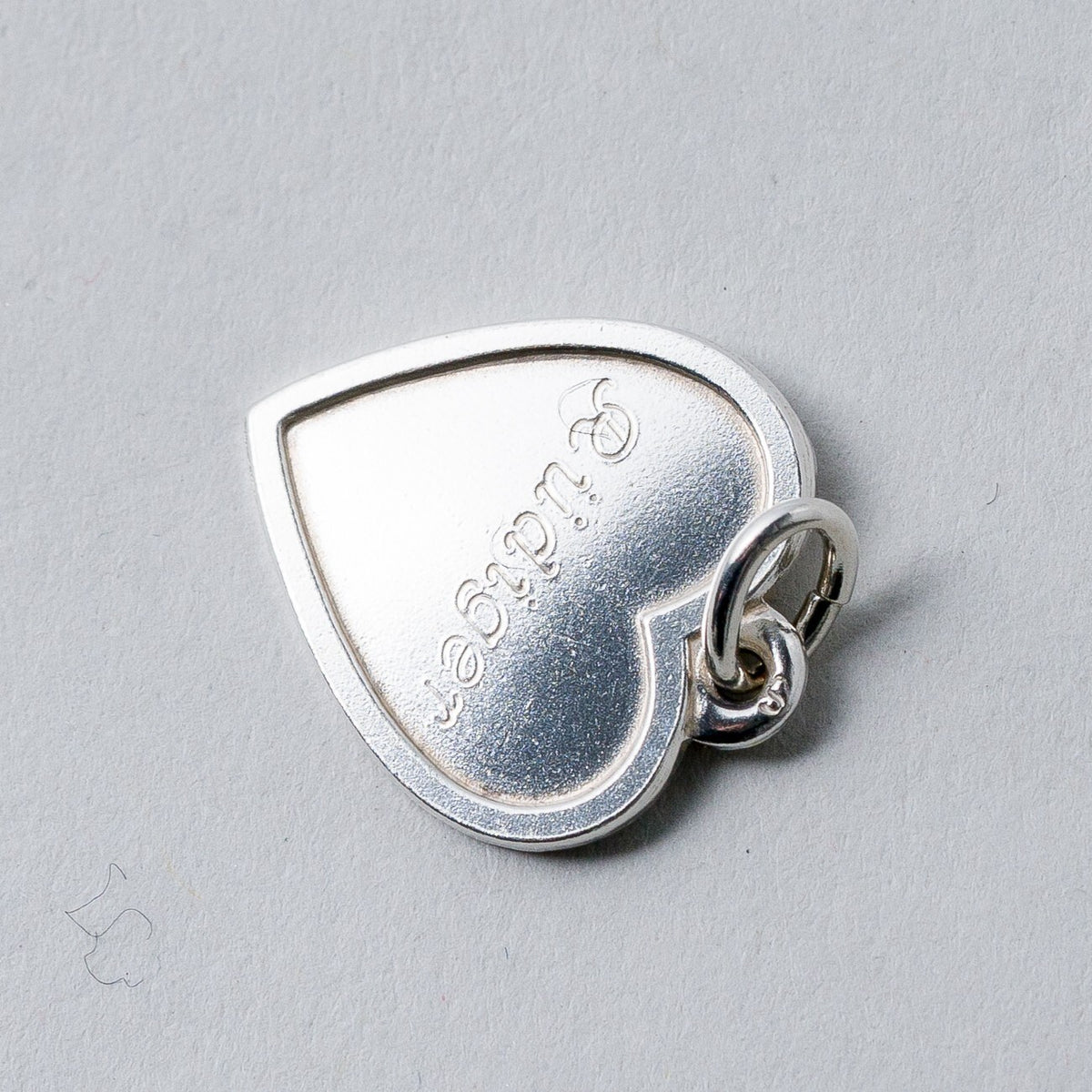 Anhänger Silber Herz "Rüdiger" 2 cm 1,79 g1