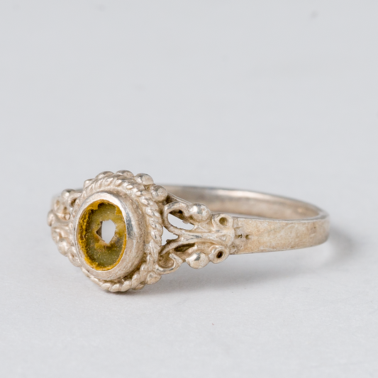 Ring ohne Stein 925er Silber 2,22 g Größe 56 (17,8 mm Ø)0